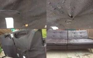 Damaged sofa - how to gain redress