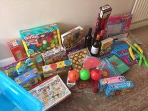 toys, gifts and wine