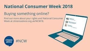 National Consumer Week picture of laptop