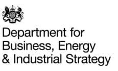 Gov logo with BEIS in full