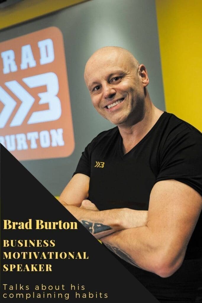 Brad Burton head shot complaining habits