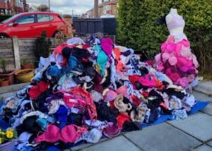 pile of thousands of bras
