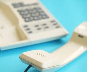 phone handset phone off hook